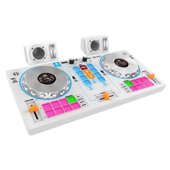 DJ пулт за деца 14 в 1, бял - Image 2