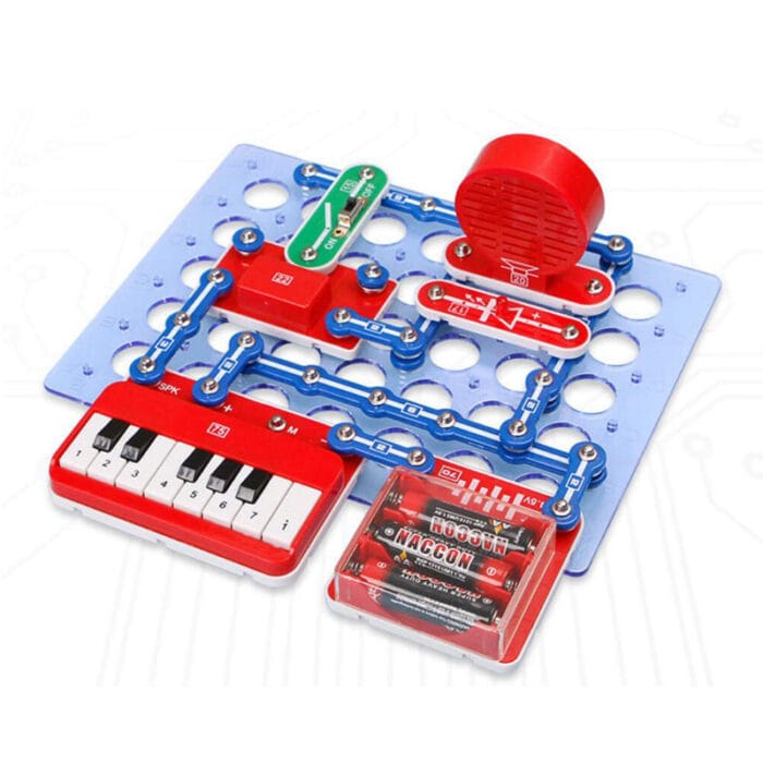 Eксперимент с електрически вериги за изграждане на пиано за деца - Image 2