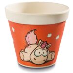 Бамбукови саксии (комплект 4 бр.) - Еднорогът Theodor