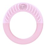 Бебешка чесалка Twistshake - кръгла розова