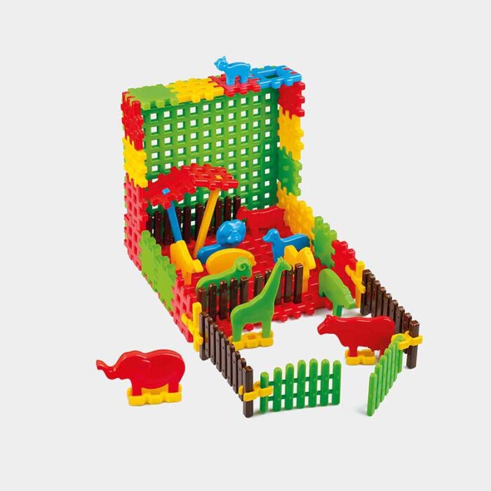 Вафлен конструктор "Моят зоопарк" от 50 части - Image 2