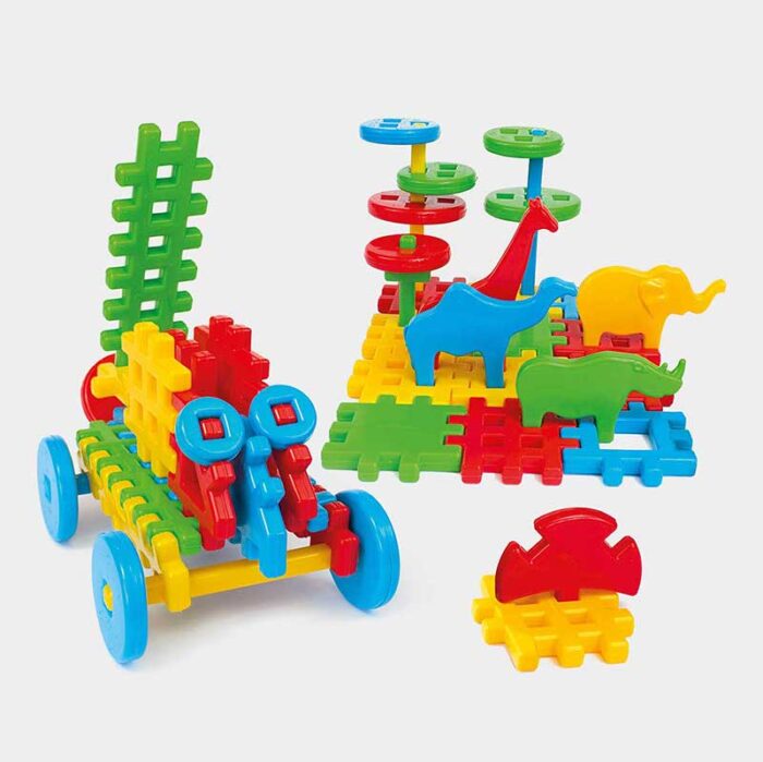 Вафлен конструктор от 50 части в торба - Image 2