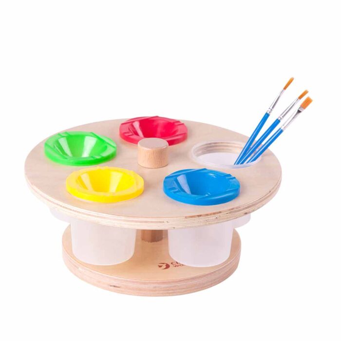 Въртяща се стойка с пособия за рисуване - Image 2