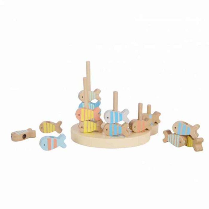 Детска дървена играчка - риболов - Image 2