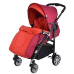 Детска количка, комбинирана Zooper Waltz Flaming Plaid, червена