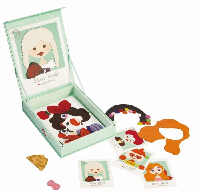 Детска магнитна игра с момиче - различни професии - Image 2