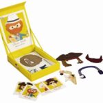 Детска магнитна игра с момче - различни професии