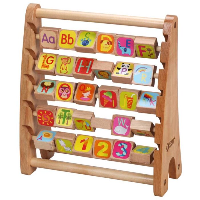 Азбучно сметало - дървена играчка за деца - Image 2