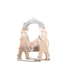 Бебешка пластмасова люлка, розова